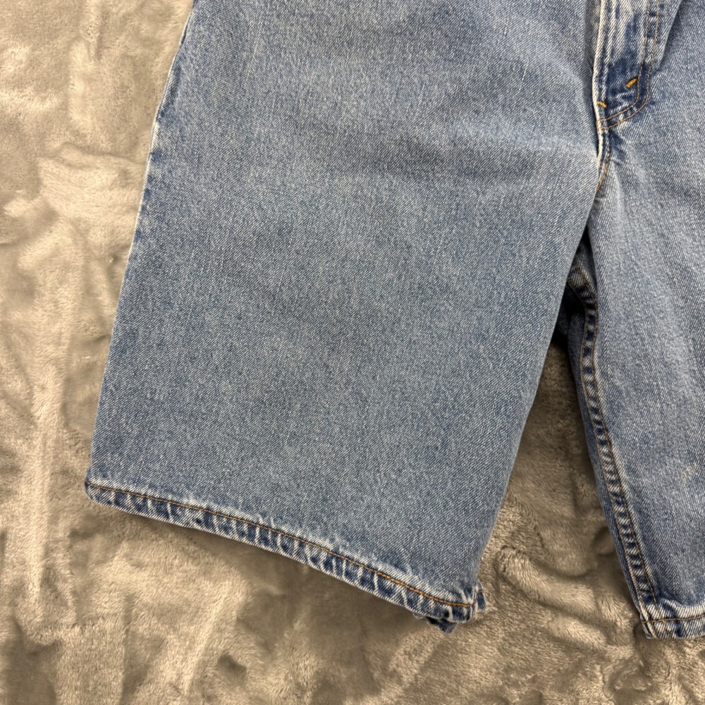 Vintage Levis 560 Loose Fit Denim Shorts Mens 36 Blue Made in USA 90s Jeans Y2K - Picture 3 of 15